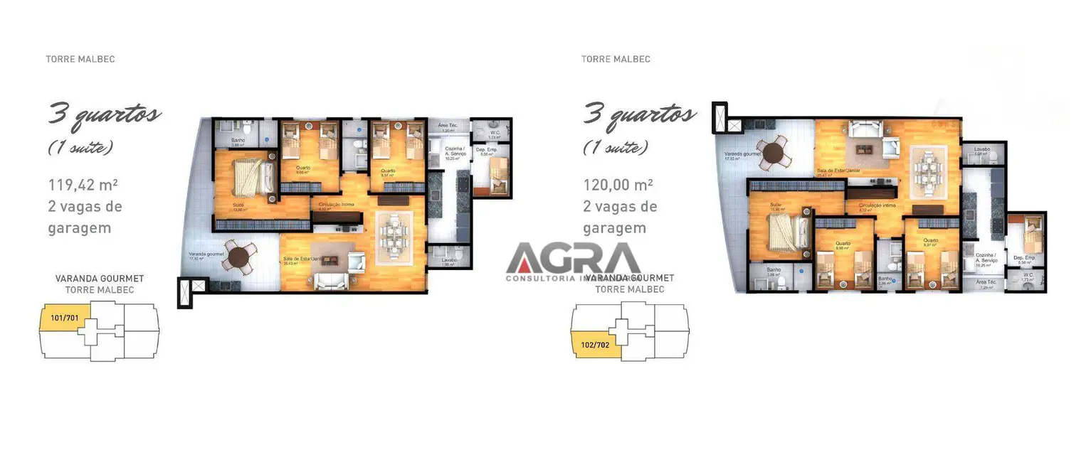 Apartamento com 2 quartos à venda, 138m2 em Pontal, Ilheus - BA - imagem 4 Foto 4 de Apartamento com 2 quartos à venda, 138m2 em Pontal, Ilheus - BA