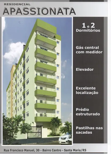 Foto 1 de Apartamento com 1 quarto à venda, 46m2 em Nossa Senhora de Fátima, Santa Maria - RS