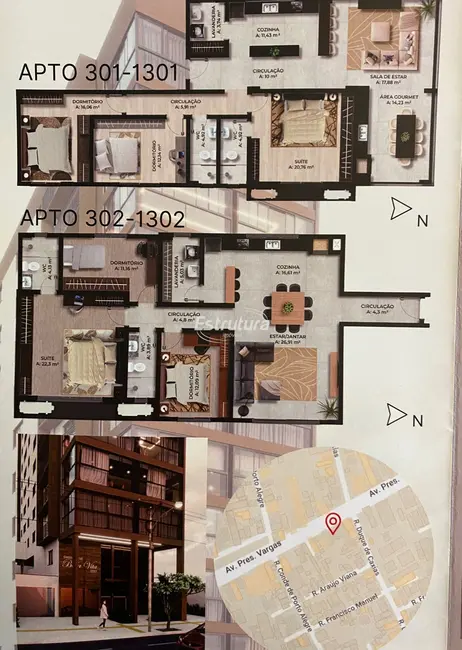 Foto 1 de Apartamento com 3 quartos à venda, 140m2 em Nossa Senhora de Fátima, Santa Maria - RS