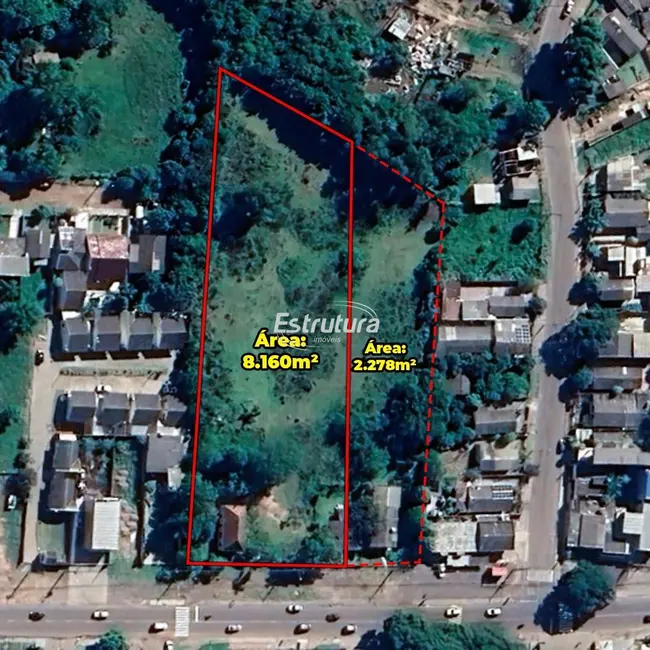Foto 1 de Terreno / Lote à venda, 8160m2 em Juscelino Kubitschek, Santa Maria - RS