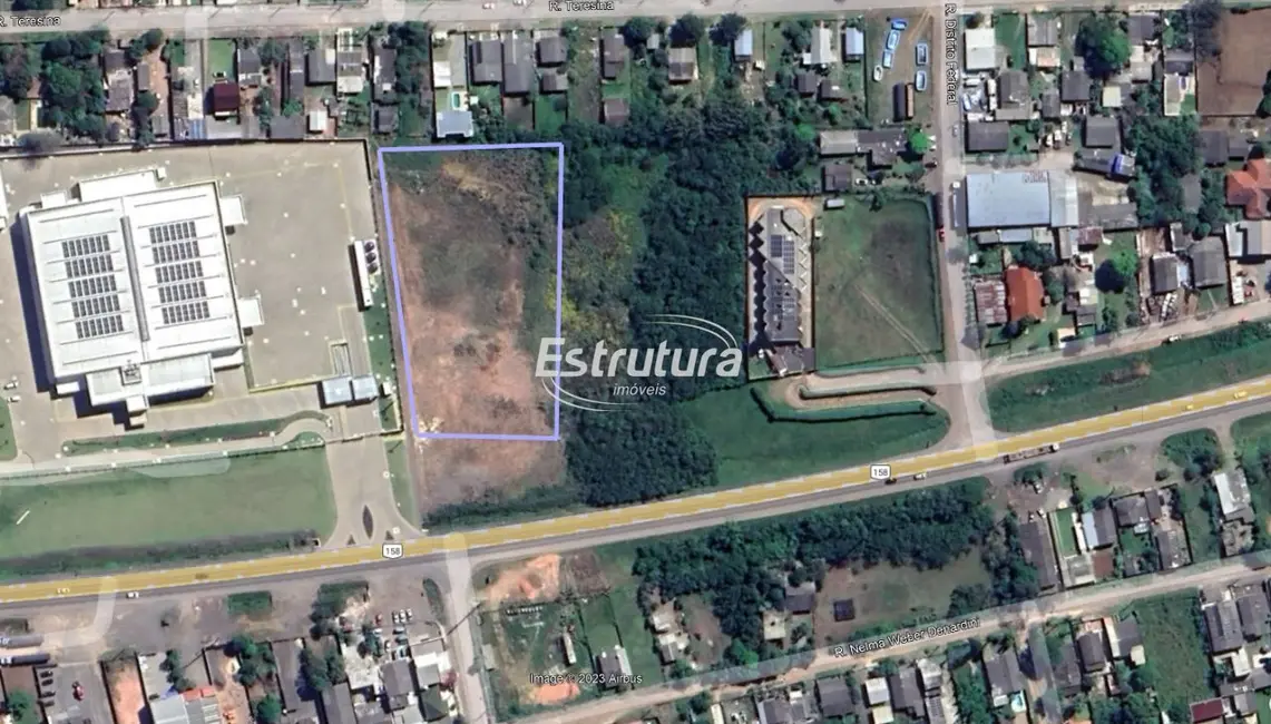 Foto 1 de Terreno / Lote à venda, 6630m2 em Pinheiro Machado, Santa Maria - RS