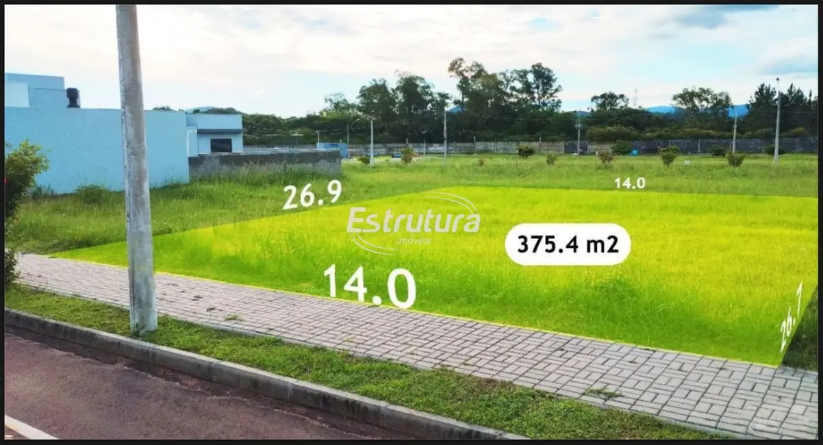 Foto 1 de Terreno / Lote à venda, 375m2 em Camobi, Santa Maria - RS