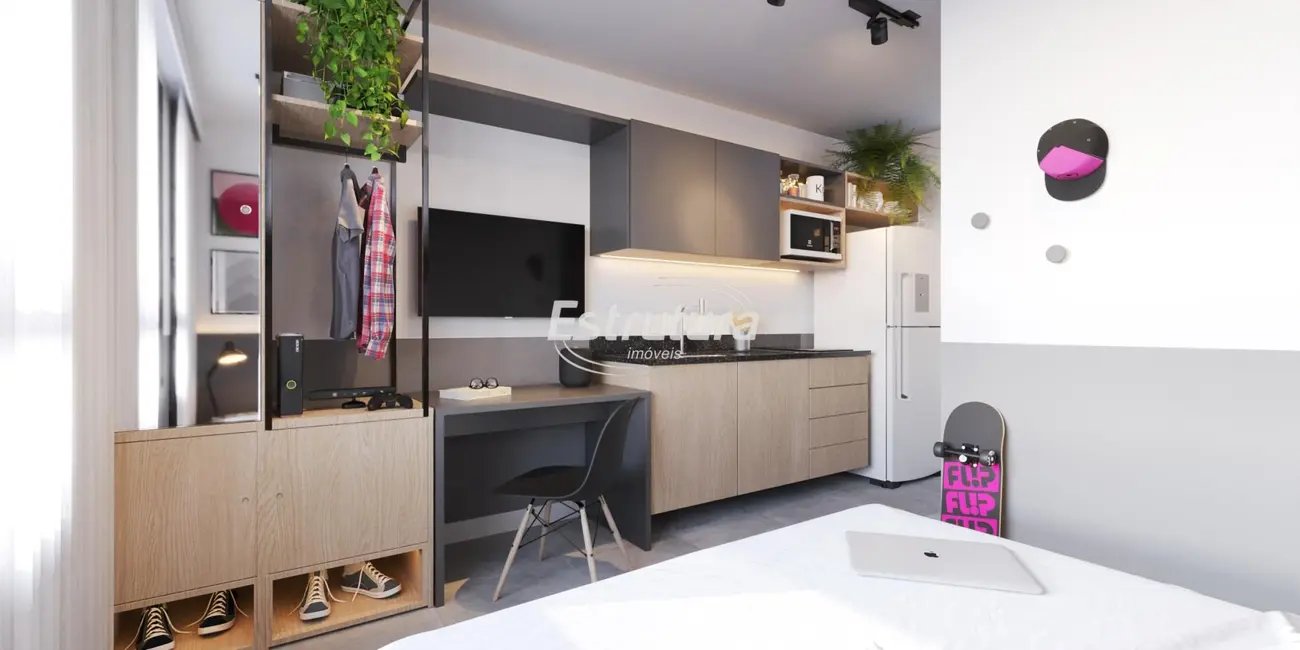 Foto 4 de Apartamento com 2 quartos à venda, 36m2 em Camobi, Santa Maria - RS