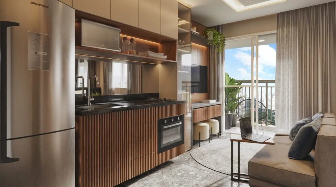 Apartamento com 1 quarto à venda, 29m2 em Vila Olímpia, São Paulo - SP - imagem 4 Foto 4 de Apartamento com 1 quarto à venda, 29m2 em Vila Olímpia, São Paulo - SP