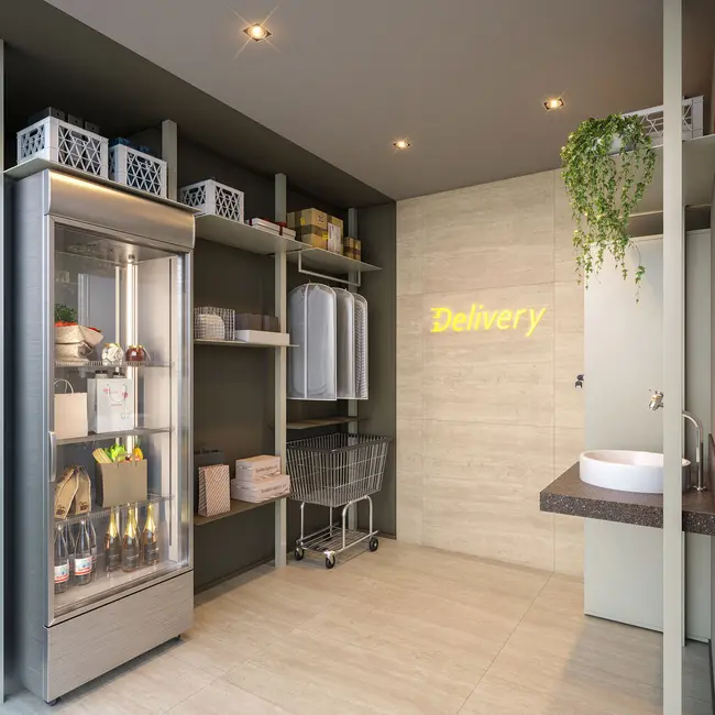 Apartamento com 1 quarto à venda, 26m2 em Vila Madalena, São Paulo - SP - imagem 9 Foto 9 de Apartamento com 1 quarto à venda, 26m2 em Vila Madalena, São Paulo - SP