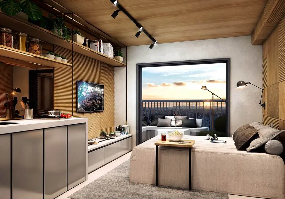 Apartamento com 1 quarto à venda, 29m2 em Vila Mariana, São Paulo - SP - imagem 4 Foto 4 de Apartamento com 1 quarto à venda, 29m2 em Vila Mariana, São Paulo - SP