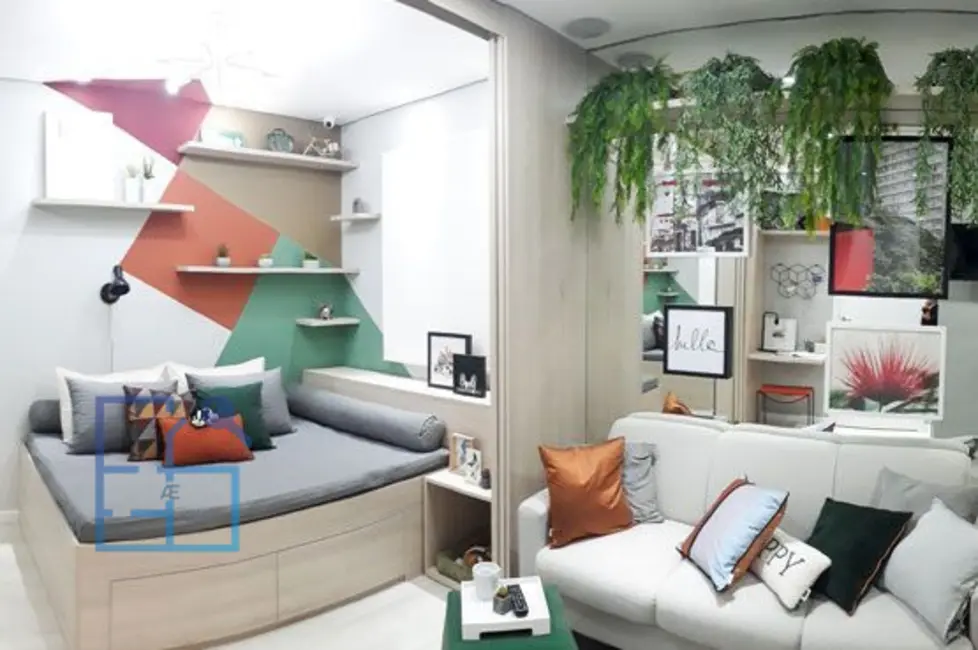 Apartamento com 2 quartos à venda, 32m2 em Bela Vista, São Paulo - SP - imagem 2 Foto 2 de Apartamento com 2 quartos à venda, 32m2 em Bela Vista, São Paulo - SP