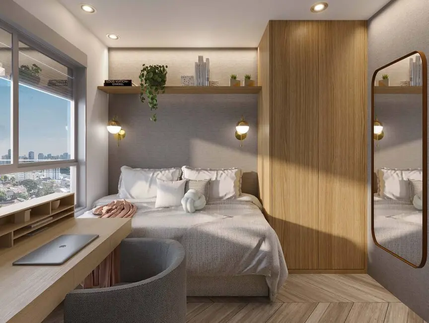 Apartamento com 1 quarto à venda, 25m2 em São Paulo - SP - imagem 8 Foto 8 de Apartamento com 1 quarto à venda, 25m2 em São Paulo - SP