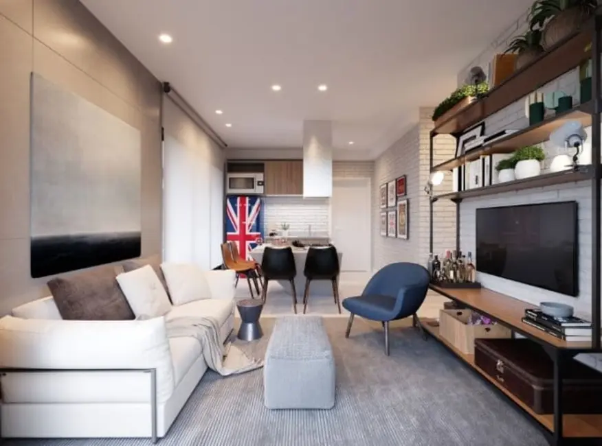 Apartamento com 3 quartos à venda, 85m2 em Moema, São Paulo - SP - imagem 5 Foto 5 de Apartamento com 3 quartos à venda, 85m2 em Moema, São Paulo - SP