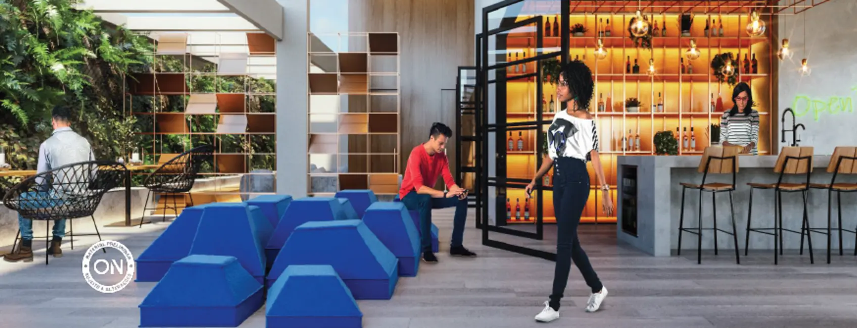 Cobertura com 1 quarto à venda, 31m2 em Vila Olímpia, São Paulo - SP - imagem 6 Foto 6 de Cobertura com 1 quarto à venda, 31m2 em Vila Olímpia, São Paulo - SP