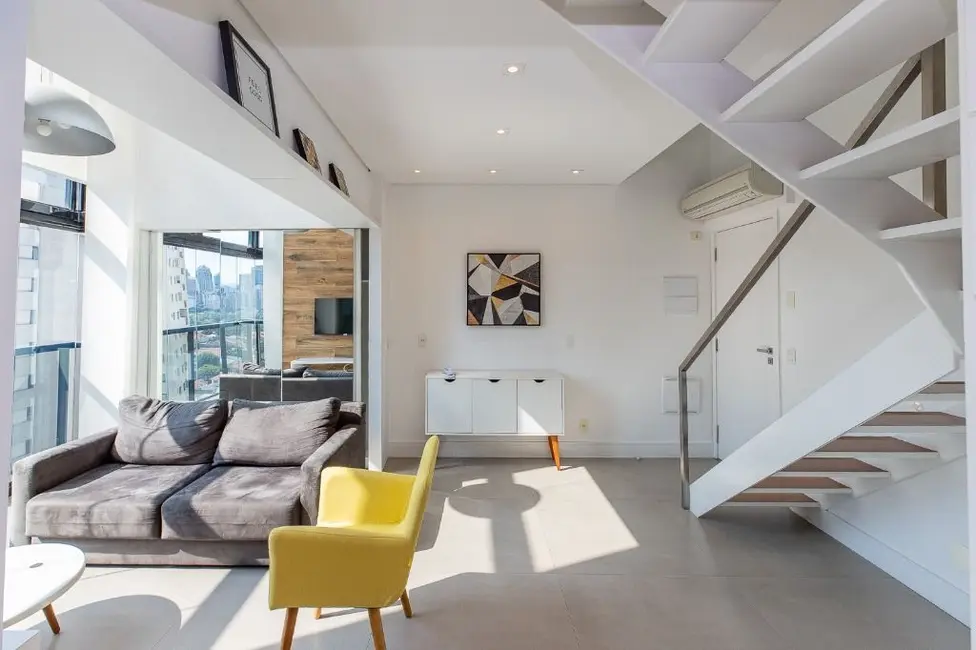 Apartamento com 1 quarto à venda, 62m2 em Vila Olímpia, São Paulo - SP - imagem 5 Foto 5 de Apartamento com 1 quarto à venda, 62m2 em Vila Olímpia, São Paulo - SP