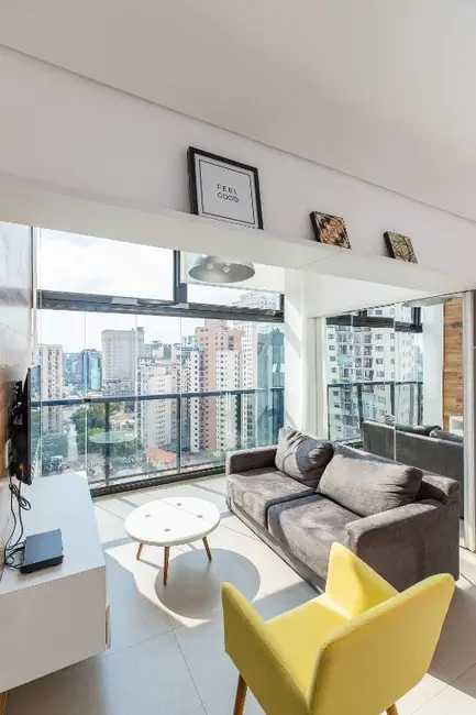 Apartamento com 1 quarto à venda, 62m2 em Vila Olímpia, São Paulo - SP - imagem 3 Foto 3 de Apartamento com 1 quarto à venda, 62m2 em Vila Olímpia, São Paulo - SP