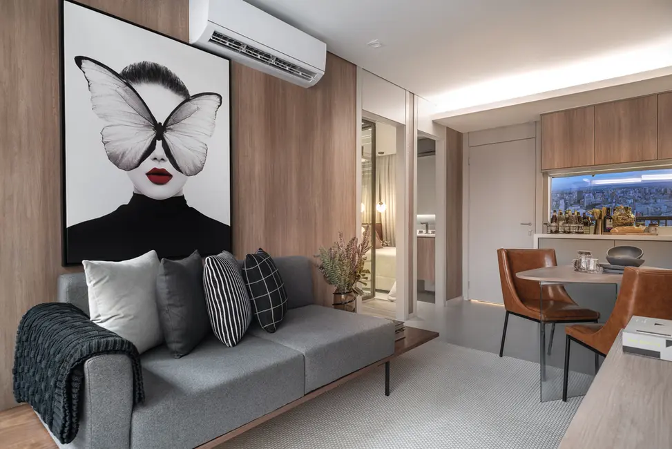 Apartamento com 1 quarto à venda, 24m2 em Bela Vista, São Paulo - SP - imagem 8 Foto 8 de Apartamento com 1 quarto à venda, 24m2 em Bela Vista, São Paulo - SP