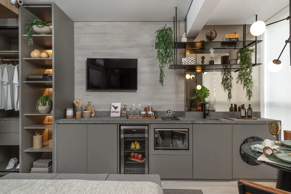 Kitnet com 1 quarto à venda, 32m2 em Pinheiros, São Paulo - SP - imagem 9 Foto 9 de Kitnet com 1 quarto à venda, 32m2 em Pinheiros, São Paulo - SP