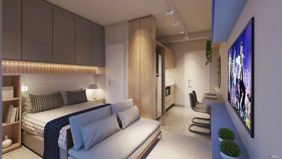 Apartamento com 2 quartos à venda, 45m2 em Pinheiros, São Paulo - SP - imagem 6 Foto 6 de Apartamento com 2 quartos à venda, 45m2 em Pinheiros, São Paulo - SP