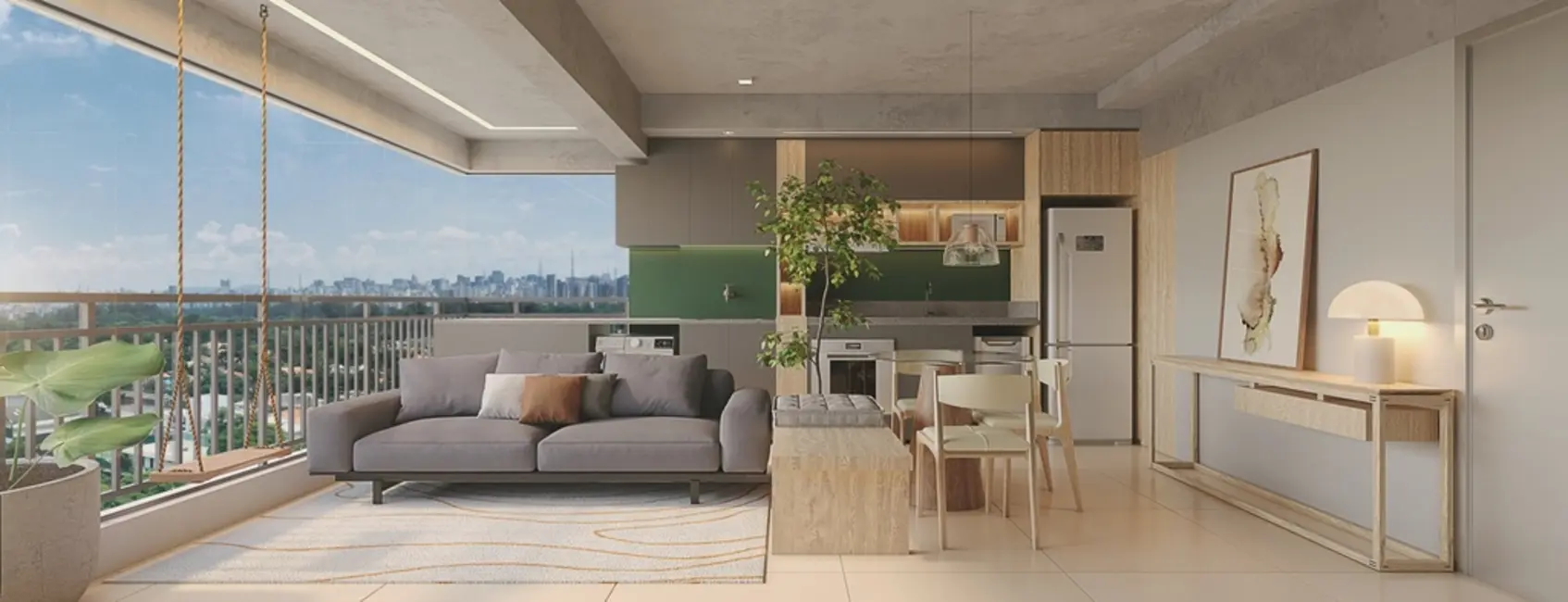 Apartamento com 2 quartos à venda, 45m2 em Pinheiros, São Paulo - SP - imagem 4 Foto 4 de Apartamento com 2 quartos à venda, 45m2 em Pinheiros, São Paulo - SP