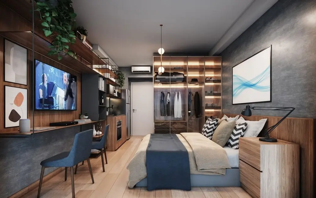 Foto 8 de Apartamento com 1 quarto à venda, 24m2 em Pinheiros, São Paulo - SP