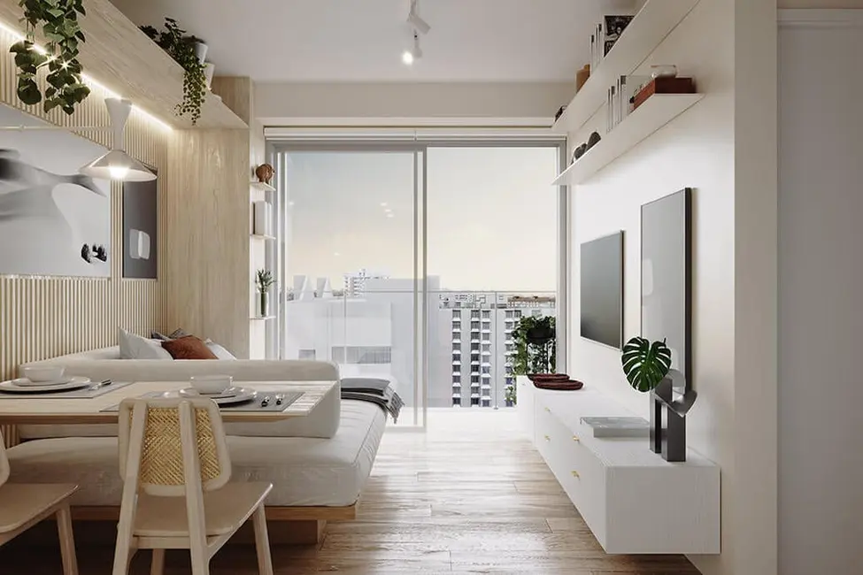 Apartamento com 2 quartos à venda, 56m2 em Pinheiros, São Paulo - SP - imagem 3 Foto 3 de Apartamento com 2 quartos à venda, 56m2 em Pinheiros, São Paulo - SP