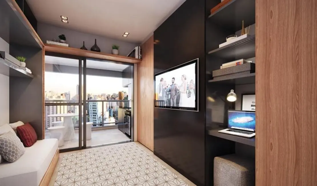 Foto 5 de Apartamento com 1 quarto à venda, 40m2 em Pinheiros, São Paulo - SP