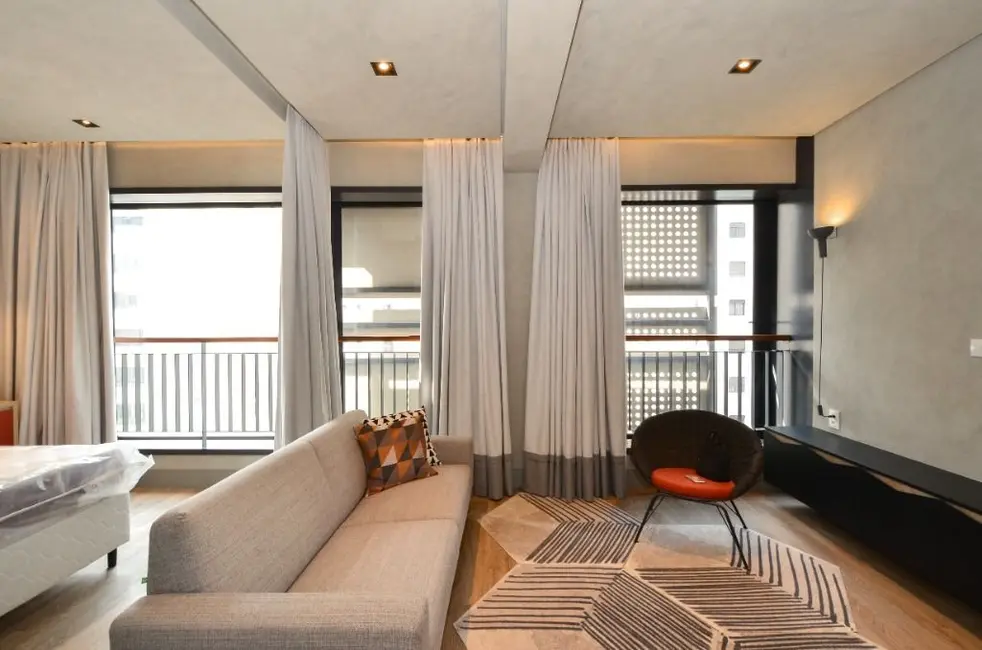 Apartamento com 1 quarto à venda, 41m2 em Indianópolis, São Paulo - SP - imagem 1 Foto 1 de Apartamento com 1 quarto à venda, 41m2 em Indianópolis, São Paulo - SP
