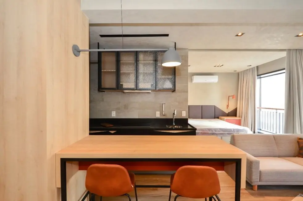 Apartamento com 1 quarto à venda, 41m2 em Indianópolis, São Paulo - SP - imagem 6 Foto 6 de Apartamento com 1 quarto à venda, 41m2 em Indianópolis, São Paulo - SP