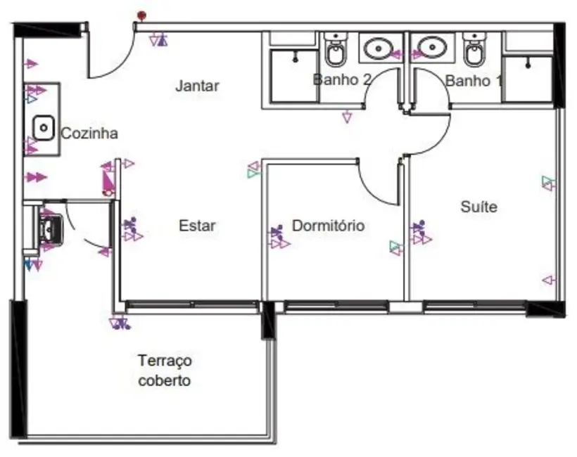 Foto 7 de Apartamento com 2 quartos à venda, 58m2 em Pinheiros, São Paulo - SP