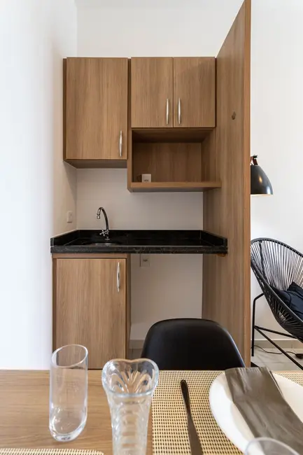 Apartamento com 1 quarto à venda, 26m2 em Moema, São Paulo - SP - imagem 9 Foto 9 de Apartamento com 1 quarto à venda, 26m2 em Moema, São Paulo - SP