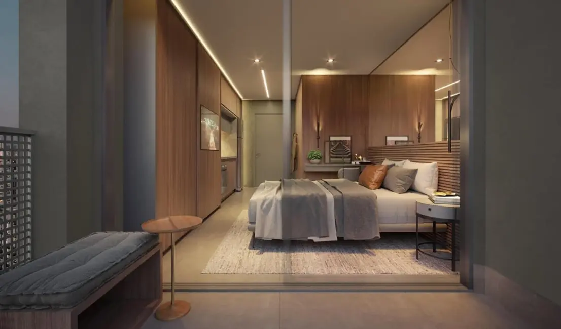 Apartamento com 1 quarto à venda, 25m2 em Vila Nova Conceição, São Paulo - SP - imagem 3 Foto 3 de Apartamento com 1 quarto à venda, 25m2 em Vila Nova Conceição, São Paulo - SP