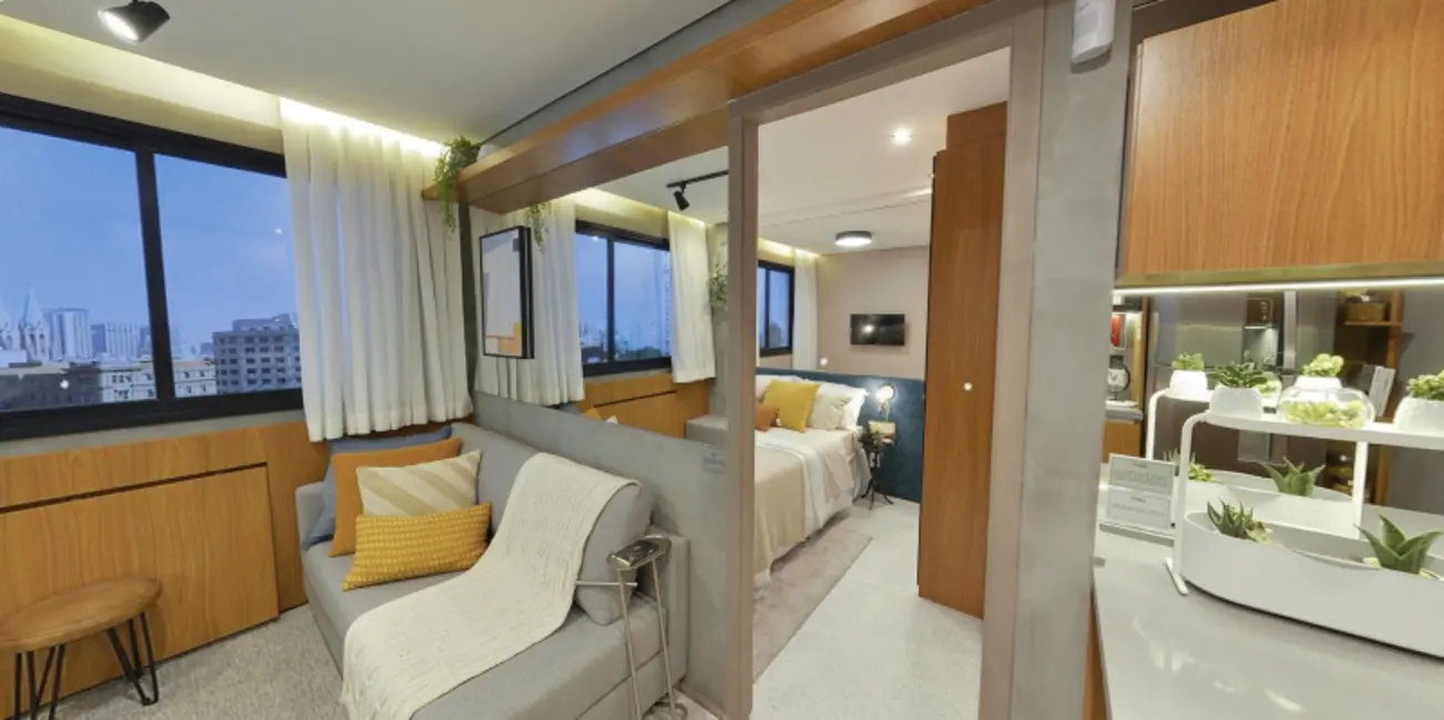 Apartamento com 1 quarto à venda, 24m2 em Liberdade, São Paulo - SP - imagem 4 Foto 4 de Apartamento com 1 quarto à venda, 24m2 em Liberdade, São Paulo - SP