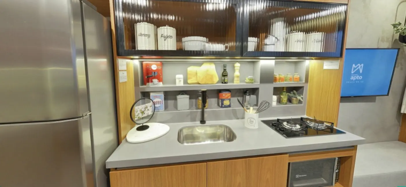 Apartamento com 1 quarto à venda, 24m2 em Liberdade, São Paulo - SP - imagem 3 Foto 3 de Apartamento com 1 quarto à venda, 24m2 em Liberdade, São Paulo - SP