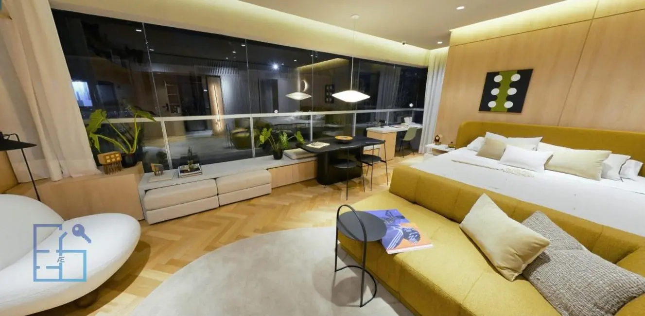 Apartamento com 1 quarto à venda, 42m2 em Jardim Paulista, São Paulo - SP - imagem 2 Foto 2 de Apartamento com 1 quarto à venda, 42m2 em Jardim Paulista, São Paulo - SP