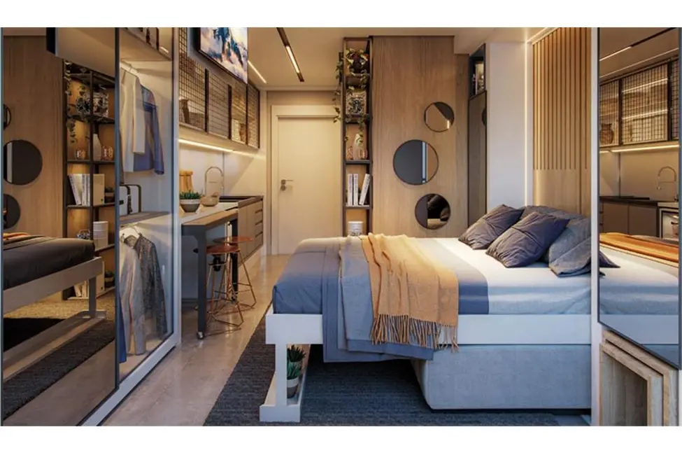 Apartamento com 1 quarto à venda, 21m2 em Paraíso, São Paulo - SP - imagem 4 Foto 4 de Apartamento com 1 quarto à venda, 21m2 em Paraíso, São Paulo - SP