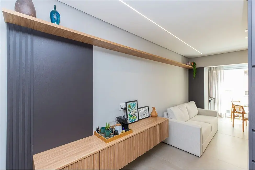 Apartamento com 1 quarto à venda, 42m2 em Campo Belo, São Paulo - SP - imagem 9 Foto 9 de Apartamento com 1 quarto à venda, 42m2 em Campo Belo, São Paulo - SP