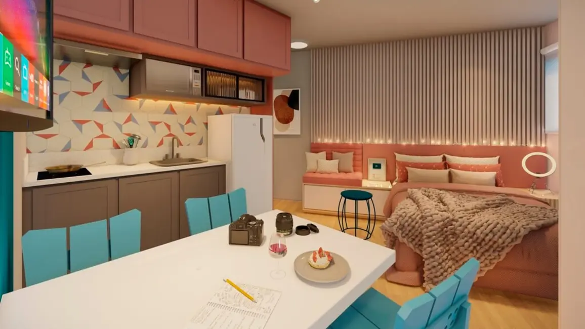 Foto 8 de Apartamento com 1 quarto à venda, 19m2 em Santa Cecília, São Paulo - SP