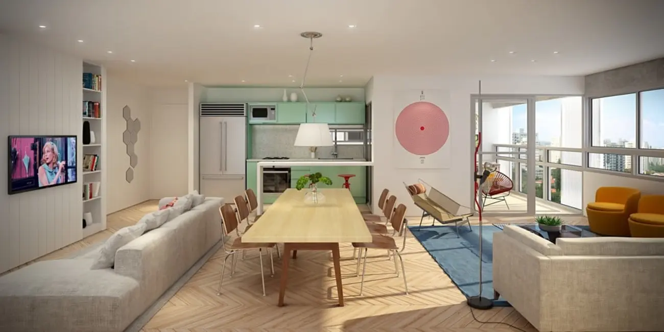 Apartamento com 2 quartos à venda, 84m2 em Perdizes, São Paulo - SP - imagem 3 Foto 3 de Apartamento com 2 quartos à venda, 84m2 em Perdizes, São Paulo - SP
