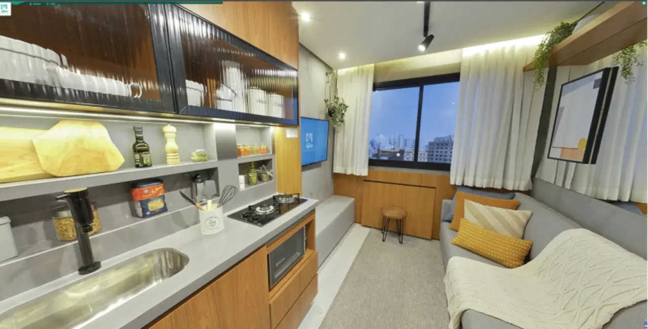 Foto 1 de Apartamento com 1 quarto à venda, 24m2 em Liberdade, São Paulo - SP