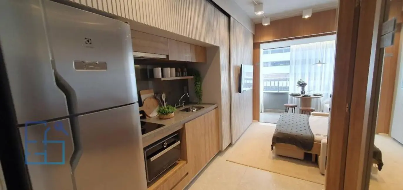 Foto 2 de Apartamento com 1 quarto à venda, 25m2 em São Paulo - SP