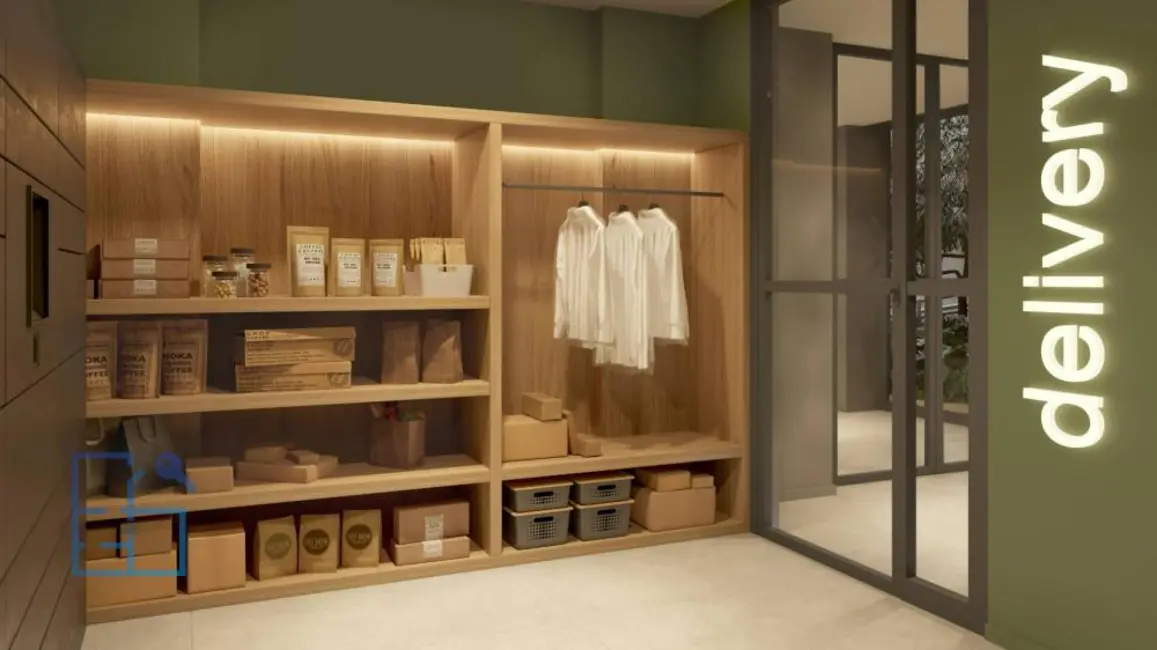 Apartamento com 1 quarto à venda, 24m2 em Vila Olímpia, São Paulo - SP - imagem 6 Foto 6 de Apartamento com 1 quarto à venda, 24m2 em Vila Olímpia, São Paulo - SP