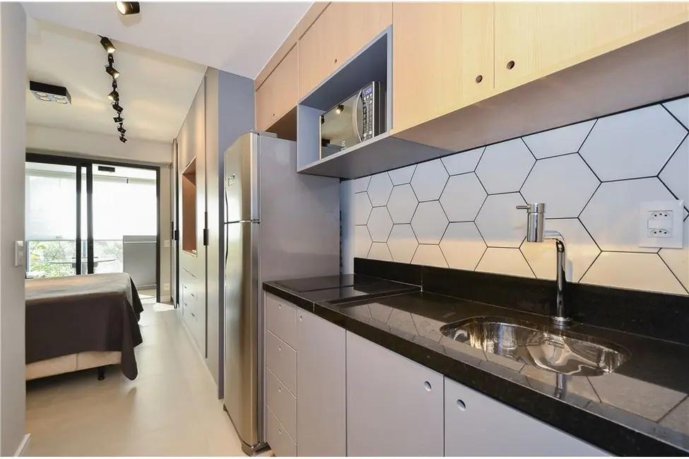 Foto 3 de Apartamento com 1 quarto à venda, 29m2 em Moema, São Paulo - SP