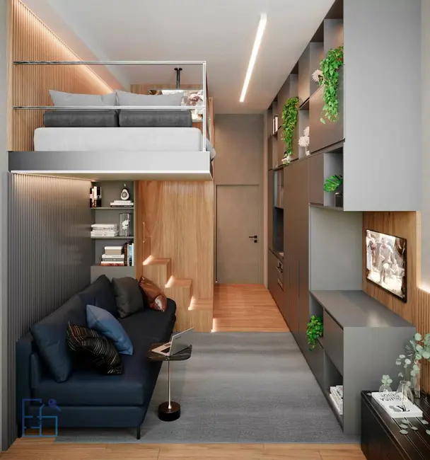 Apartamento com 1 quarto à venda, 25m2 em Vila Mariana, São Paulo - SP - imagem 8 Foto 8 de Apartamento com 1 quarto à venda, 25m2 em Vila Mariana, São Paulo - SP