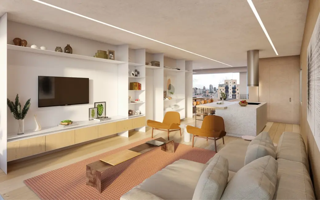 Apartamento com 3 quartos à venda, 186m2 em Pinheiros, São Paulo - SP - imagem 7 Foto 7 de Apartamento com 3 quartos à venda, 186m2 em Pinheiros, São Paulo - SP