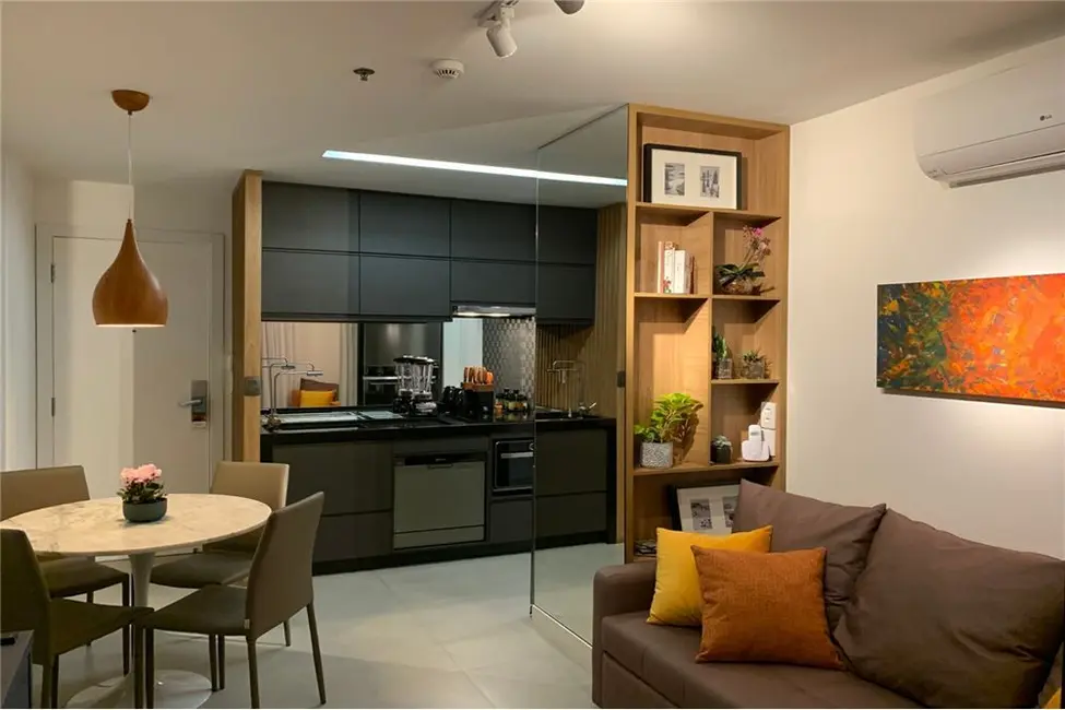 Apartamento com 1 quarto à venda, 36m2 em Moema, São Paulo - SP - imagem 8 Foto 8 de Apartamento com 1 quarto à venda, 36m2 em Moema, São Paulo - SP