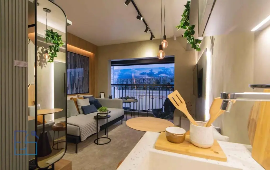 Apartamento com 1 quarto à venda, 23m2 em Santa Cecília, São Paulo - SP - imagem 2 Foto 2 de Apartamento com 1 quarto à venda, 23m2 em Santa Cecília, São Paulo - SP