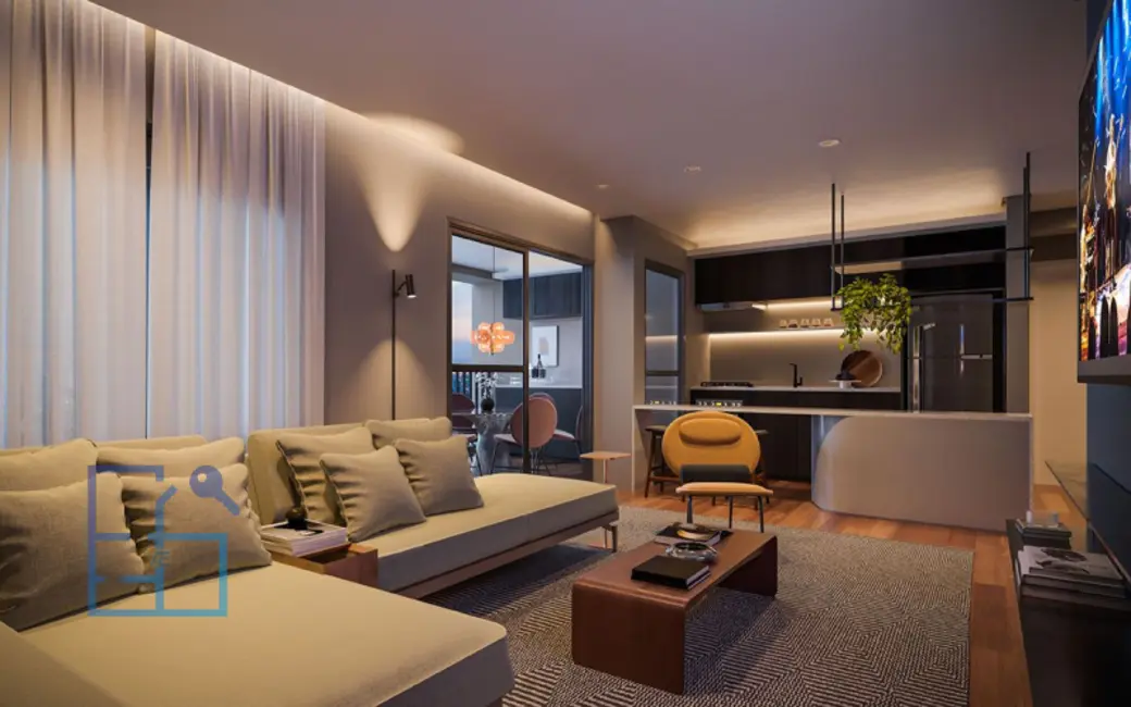 Apartamento com 2 quartos à venda, 71m2 em Brooklin Paulista, São Paulo - SP - imagem 3 Foto 3 de Apartamento com 2 quartos à venda, 71m2 em Brooklin Paulista, São Paulo - SP