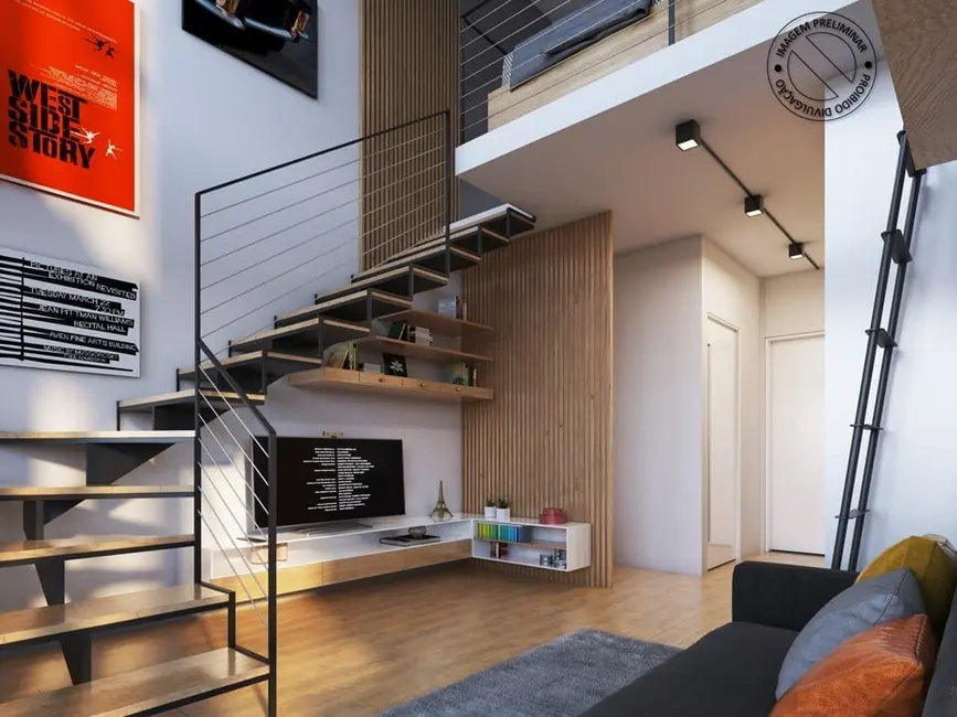 Foto 4 de Apartamento com 1 quarto à venda, 30m2 em Brooklin Paulista, São Paulo - SP