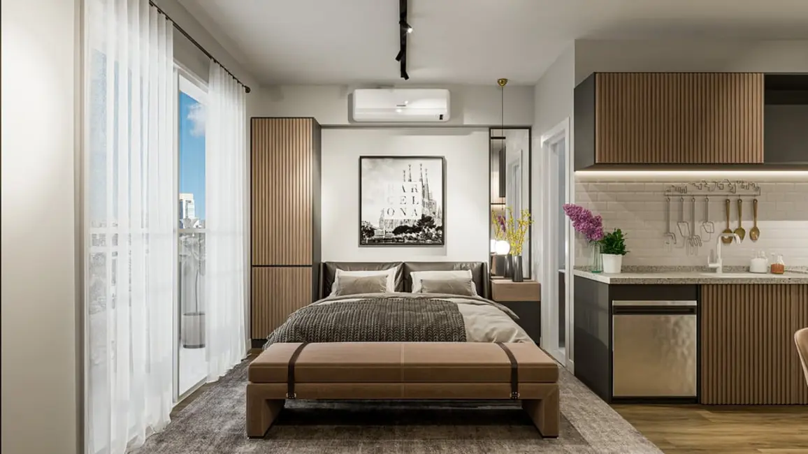 Foto 2 de Apartamento com 1 quarto à venda, 25m2 em Pinheiros, São Paulo - SP