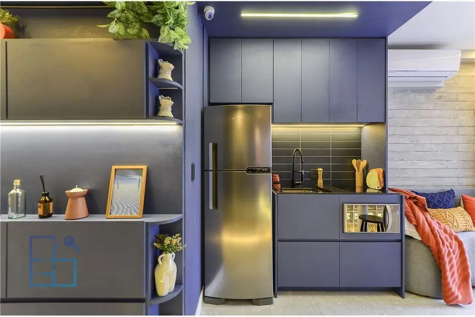 Apartamento com 1 quarto à venda, 36m2 em Ibirapuera, São Paulo - SP - imagem 2 Foto 2 de Apartamento com 1 quarto à venda, 36m2 em Ibirapuera, São Paulo - SP