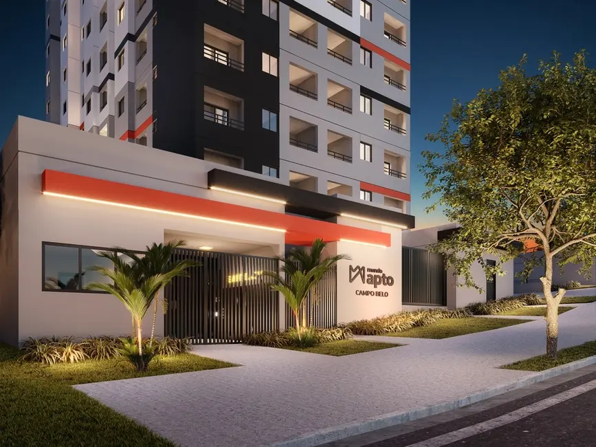 Apartamento com 2 quartos à venda, 36m2 em Campo Belo, São Paulo - SP - imagem 3 Foto 3 de Apartamento com 2 quartos à venda, 36m2 em Campo Belo, São Paulo - SP