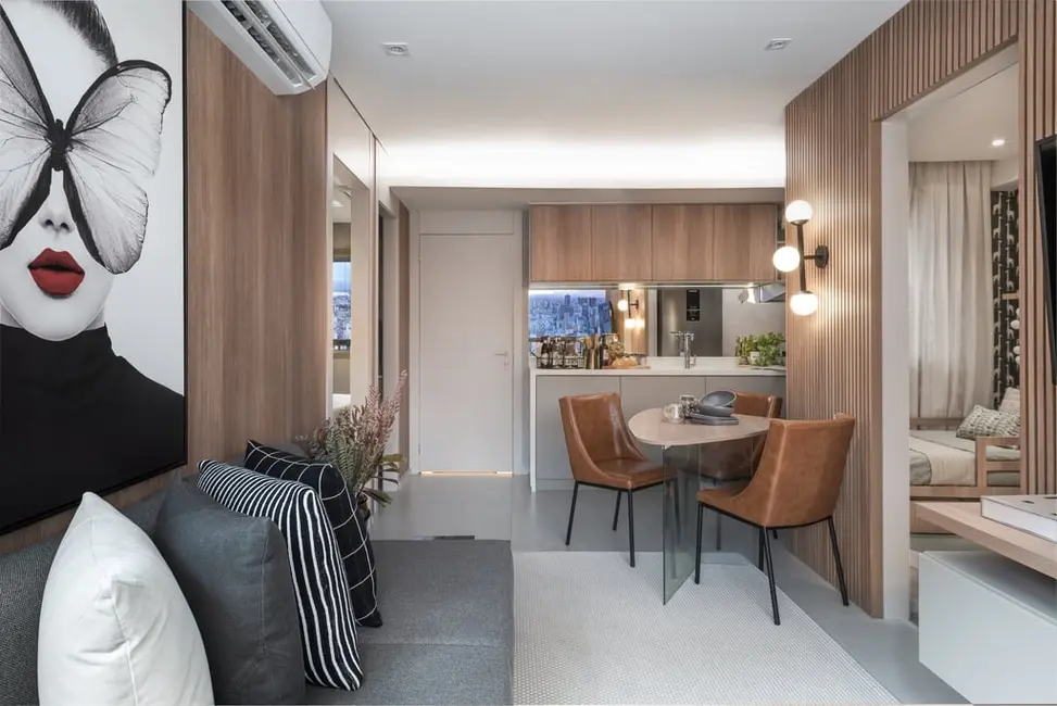 Apartamento com 2 quartos à venda, 43m2 em Bela Vista, São Paulo - SP - imagem 3 Foto 3 de Apartamento com 2 quartos à venda, 43m2 em Bela Vista, São Paulo - SP