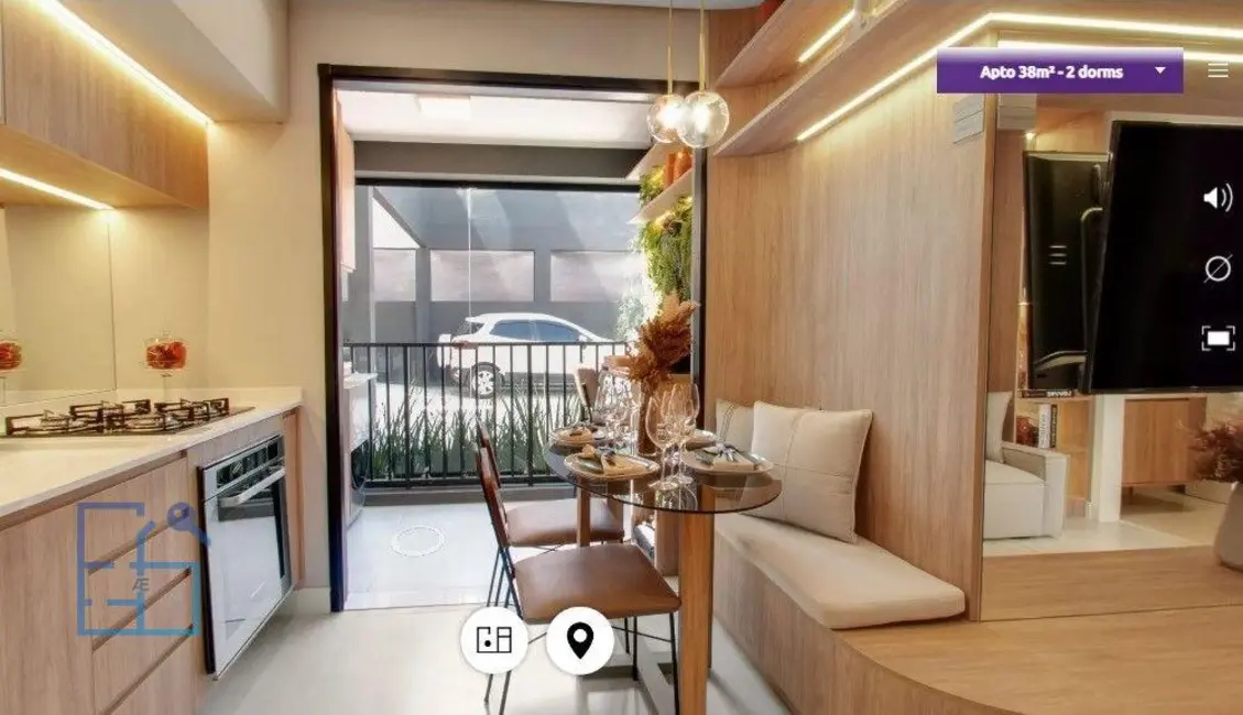 Apartamento com 2 quartos à venda, 43m2 em Lapa, São Paulo - SP - imagem 2 Foto 2 de Apartamento com 2 quartos à venda, 43m2 em Lapa, São Paulo - SP